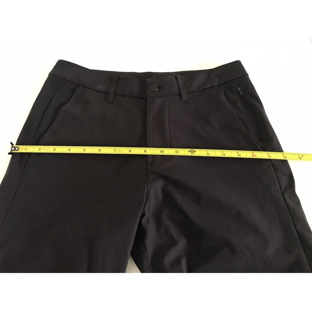 Lululemon | Women's Black Belt Looped Side Pocket Trouser Pants Size 28 - Picture 8 of 12